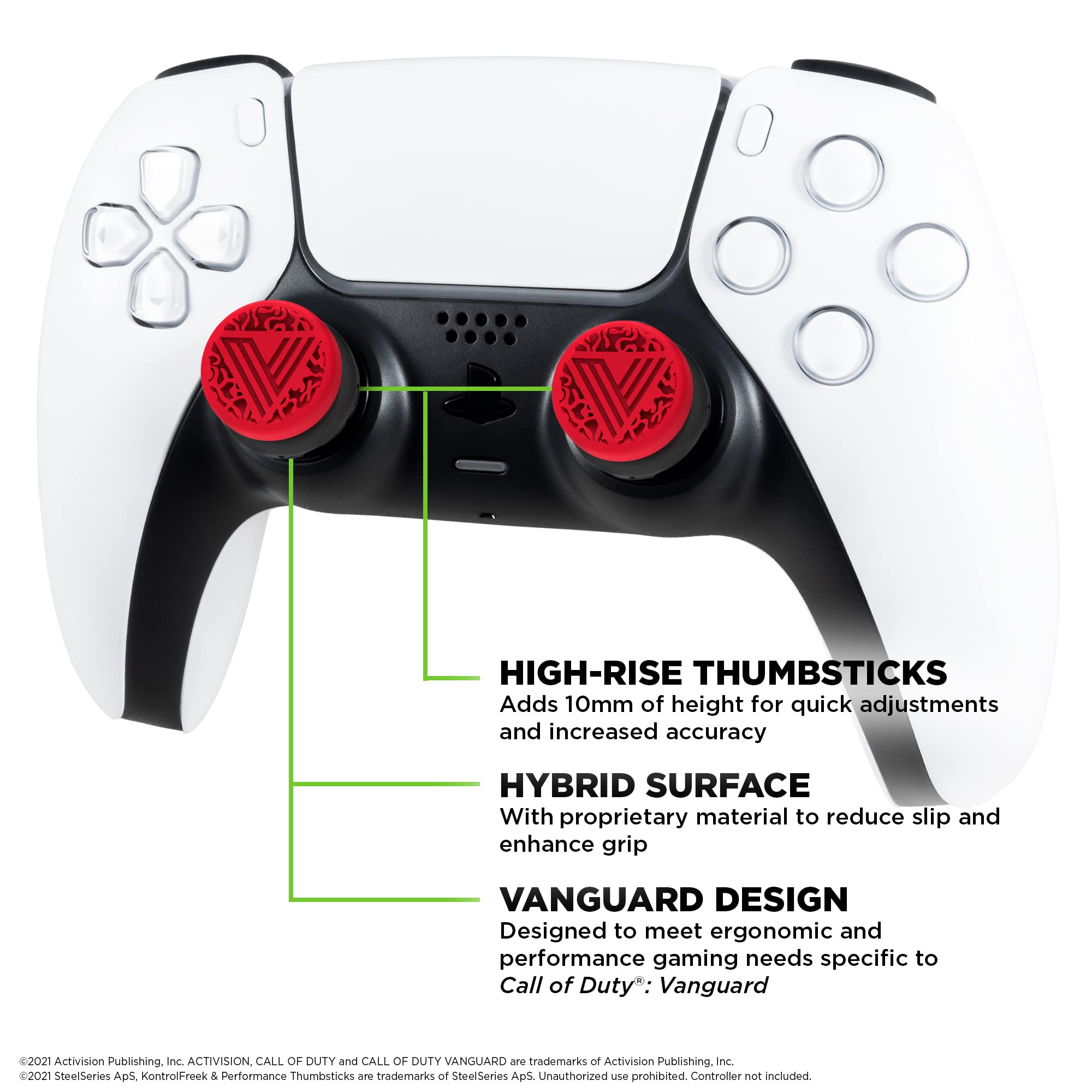 Foto 3 pulgar | Palancas De Rendimiento Kontrolfreek Call Of Duty Vanguard - Venta Internacional.