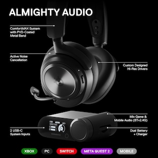 Foto 2 | Audífonos Steelseries Negros para Xbox-Venta Internacional