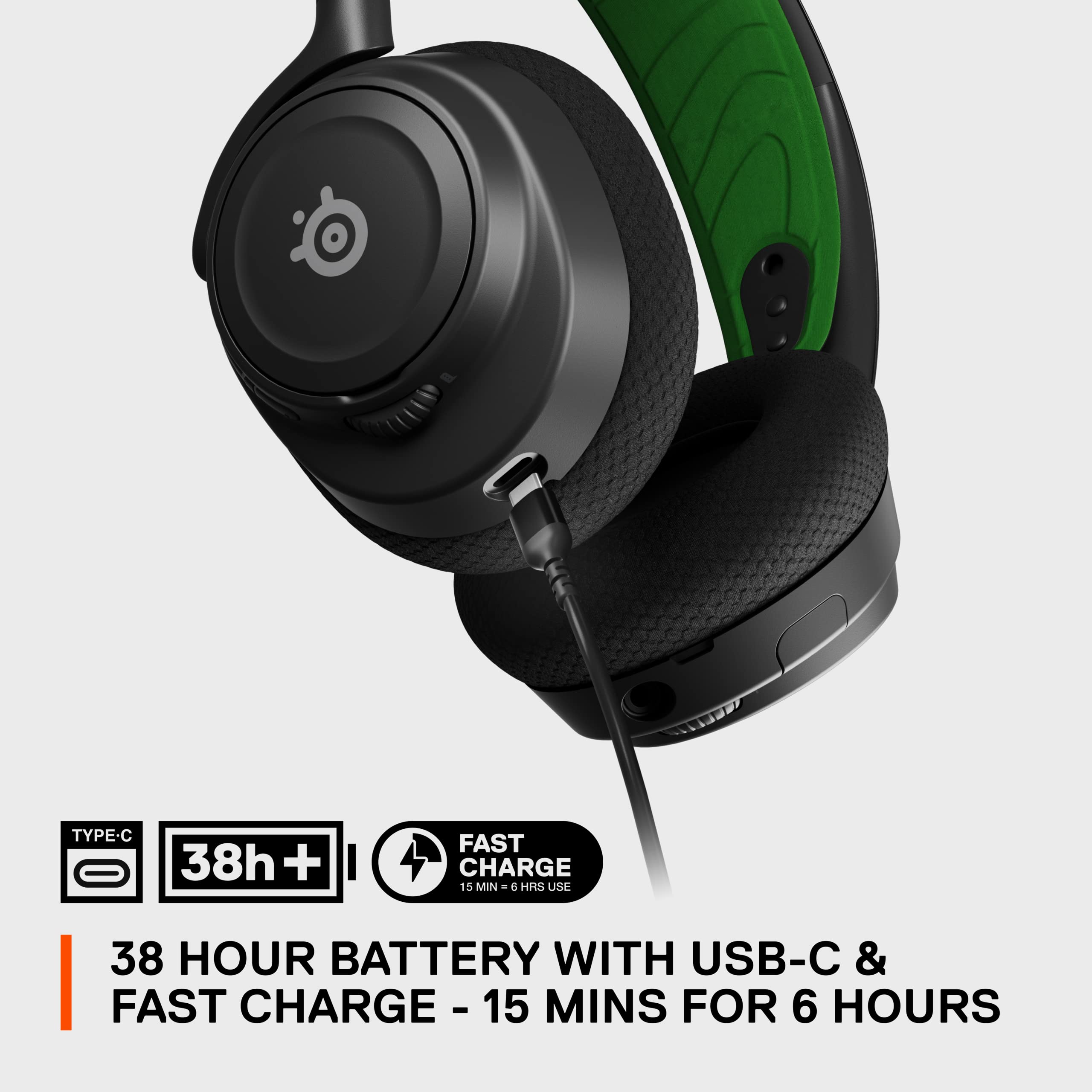 Foto 7 | Audífonos Inalámbricos Steelseries Negros para Xbox-Venta Internacional