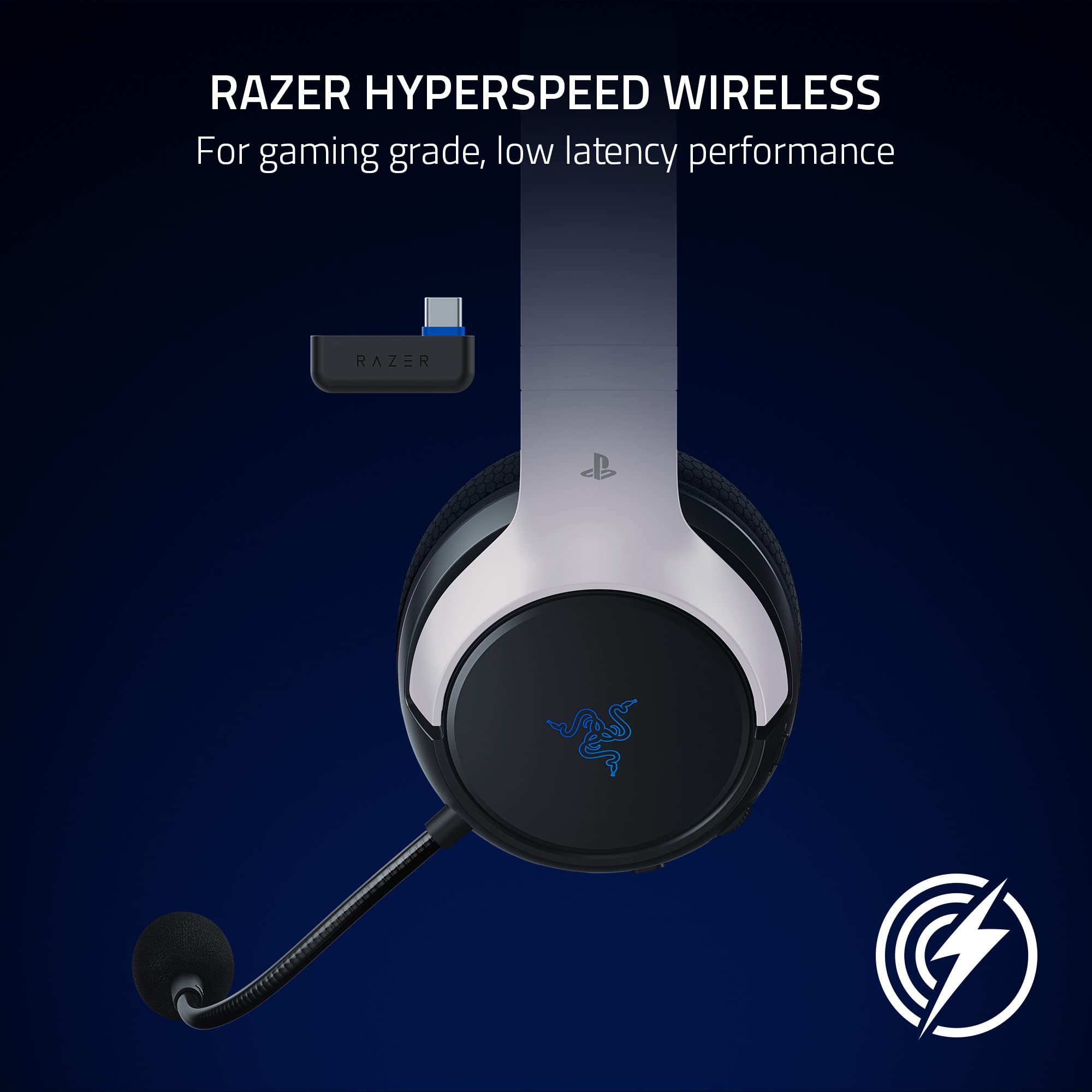 Foto 3 pulgar | Auriculares Inalámbricos Razer Kaira Hyperspeed para Ps5 Ps4 Pc - Venta Internacional