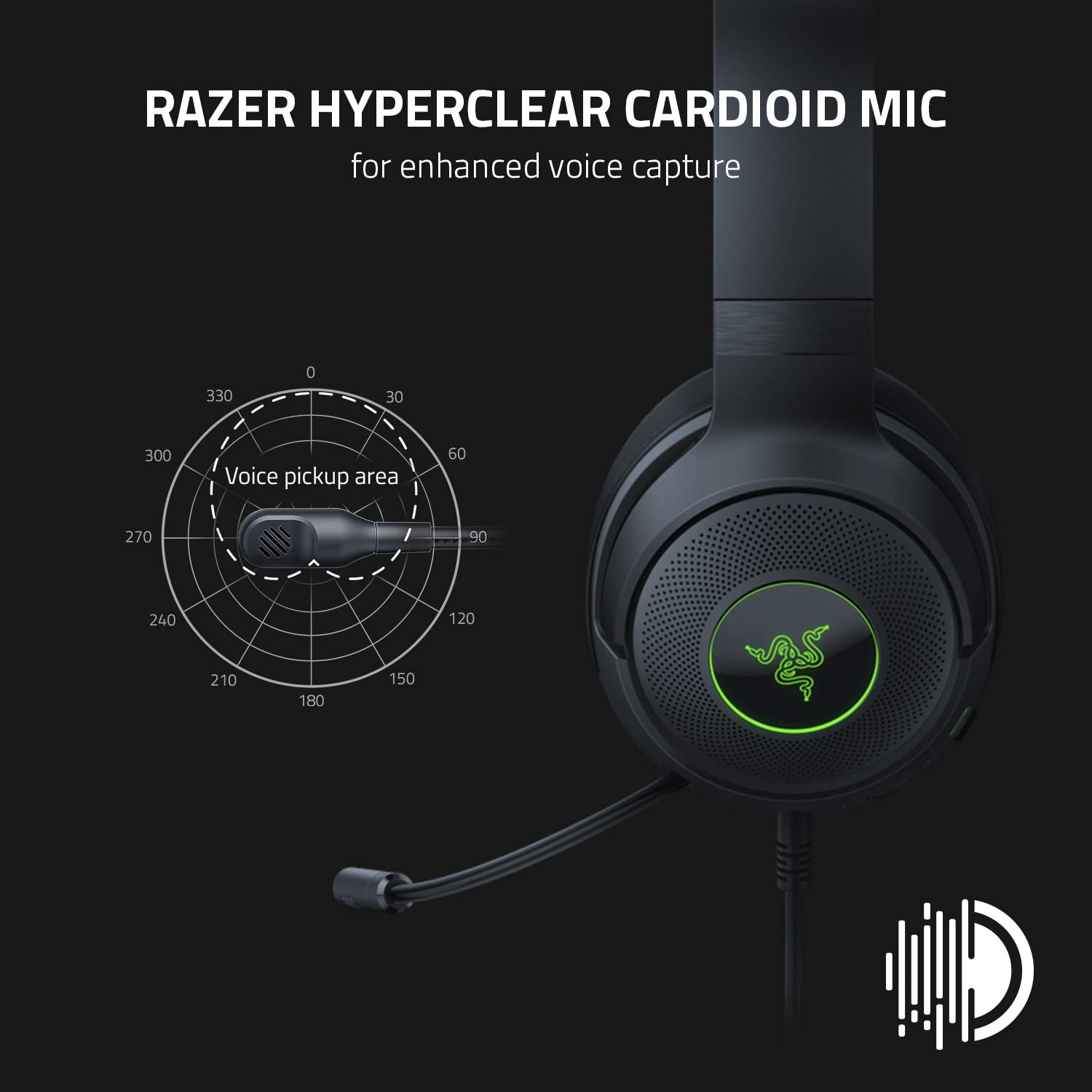 Foto 5 pulgar | Auriculares para Juegos Razer Kraken V3 X con Cable Usb Triforce 40 Mm - Venta Internacional