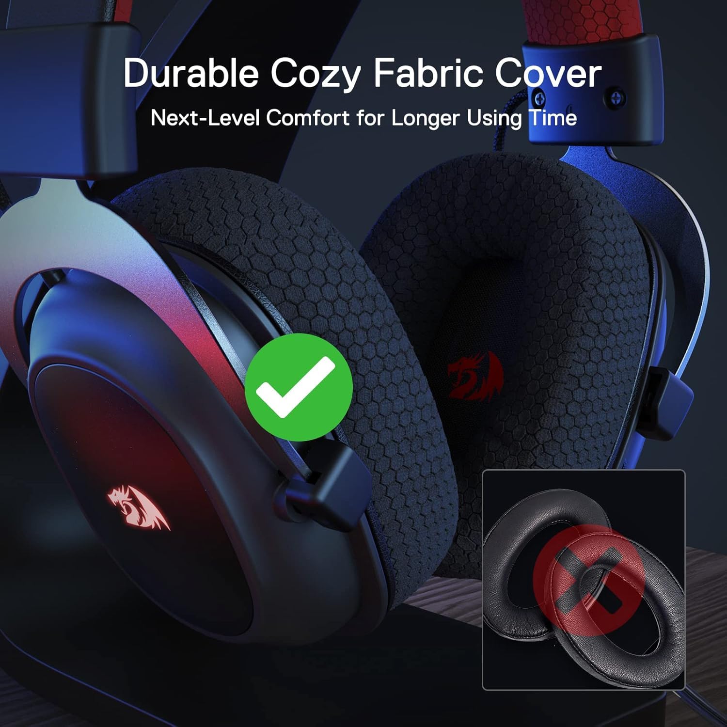 Foto 7 pulgar | Auriculares Inalámbricos Redragon H510 Pro Zeus-x Rgb - Venta Internacional