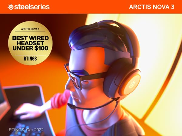 Foto 4 pulgar | Auriculares para Juegos Steelseries Arctis Nova 3 Multiplataforma - Venta Internacional