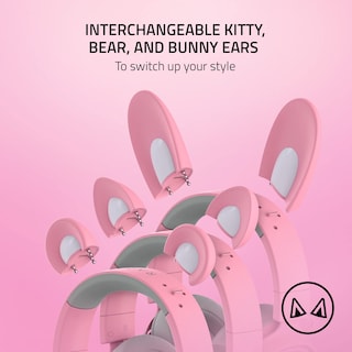 Foto 2 | Auriculares Razer Kraken Kitty V2 Pro Wired Rgb 7.1 con Micrófono Rosa - Venta Internacional