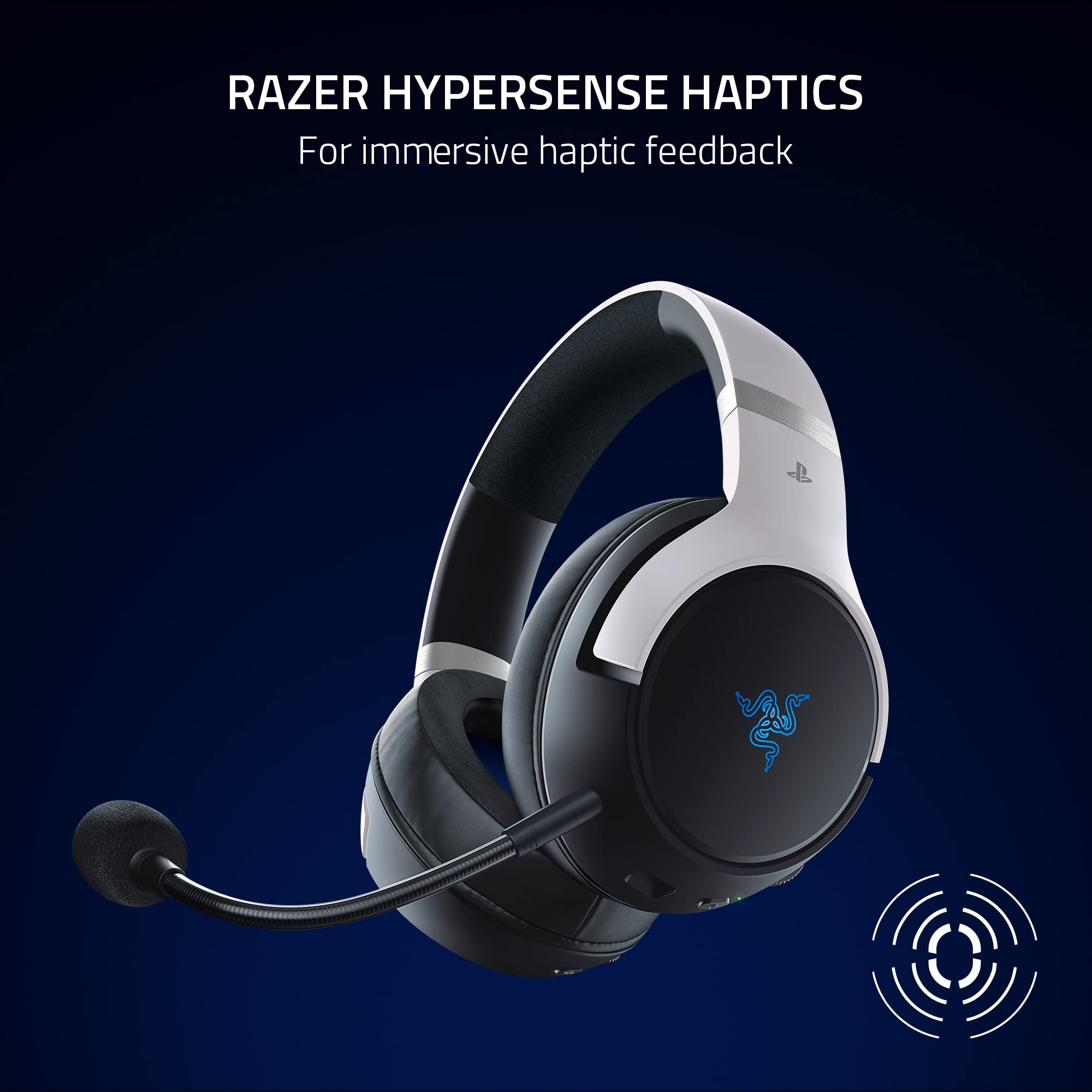 Foto 4 pulgar | Auriculares Inalámbricos Razer Kaira Pro Hyperspeed Ps5 Blanco - Venta Internacional