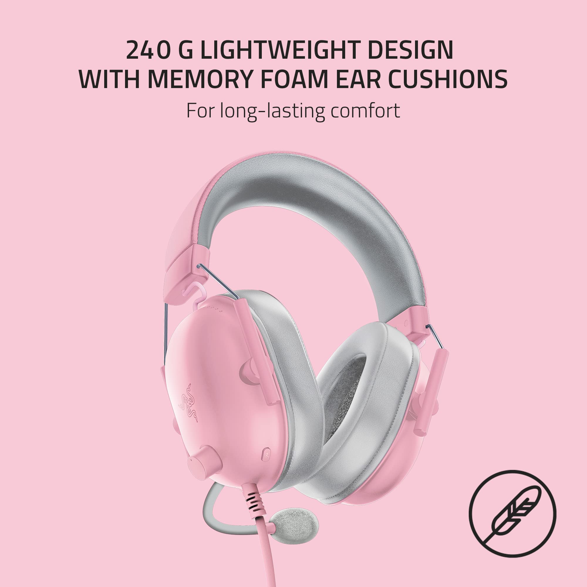 Foto 6 pulgar | Auriculares Razer Blackshark V2 X 7.1 Surround Sound Pink - Venta Internacional