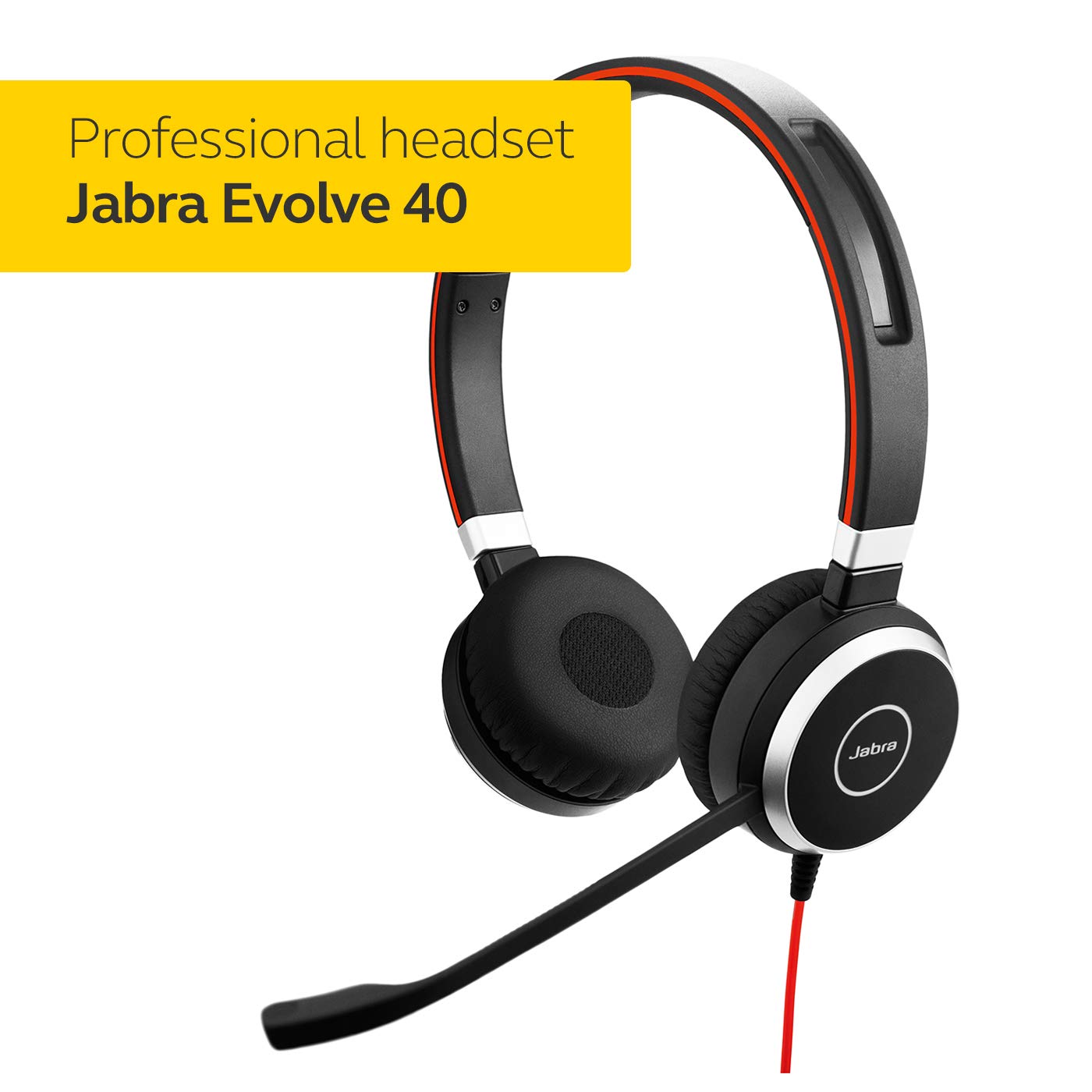 Foto 4 pulgar | Auriculares Con Cable Jabra Evolve 40 Professional Stereo Con Conector De 3,5 Mm - Venta Internacional.