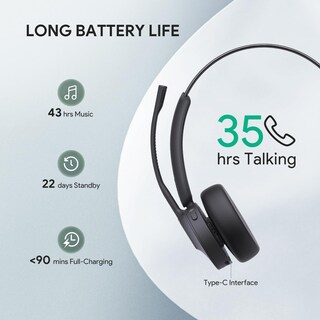 Foto 3 | Auriculares Inalámbricos Bluetooth Yealink Mono con Micrófono 35 Horas - Venta Internacional
