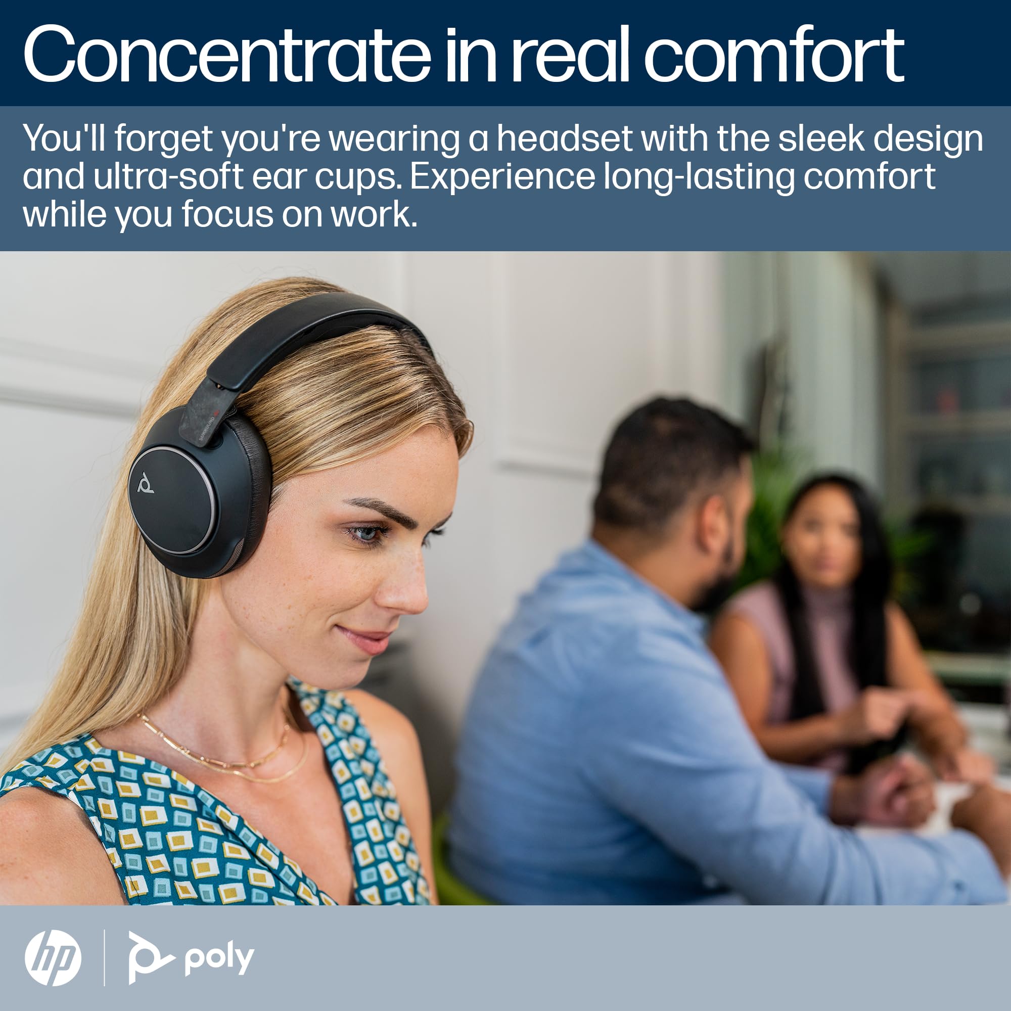 Foto 5 pulgar | Auriculares Bluetooth Poly Voyager Surround 80 Uc Cancelación de Ruido - Venta Internacional