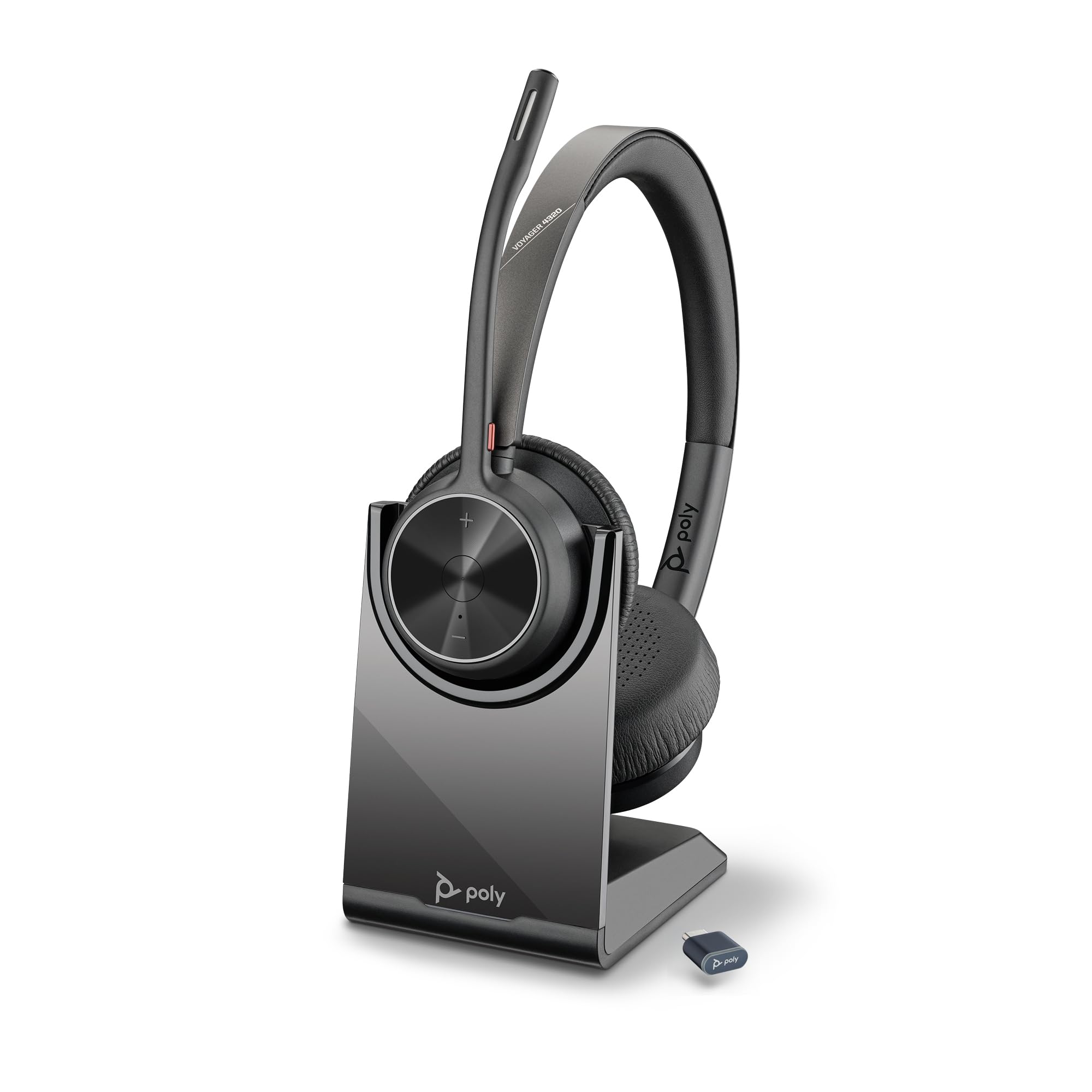 Foto 2 pulgar | Auriculares Inalámbricos Poly Voyager 4320 Uc con Soporte de Carga - Venta Internacional