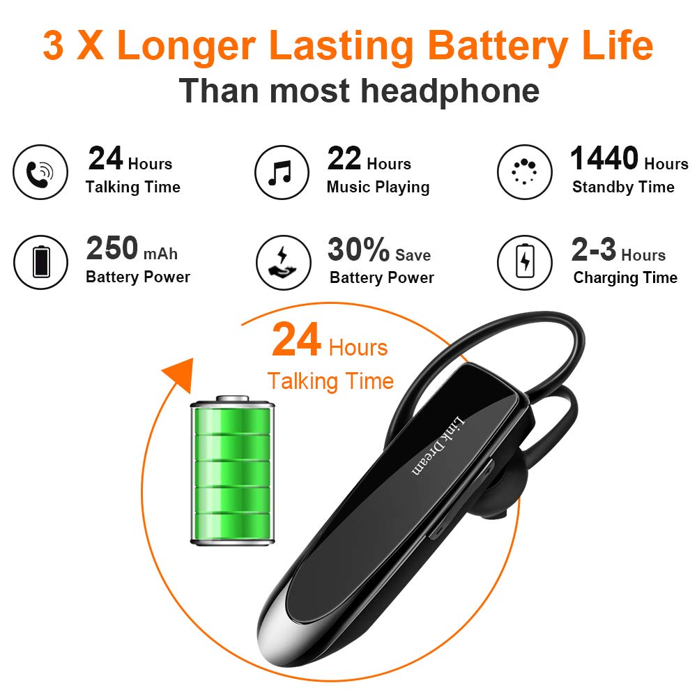 Foto 3 | Auricular Bluetooth Link Dream Inalámbrico - Venta Internacional