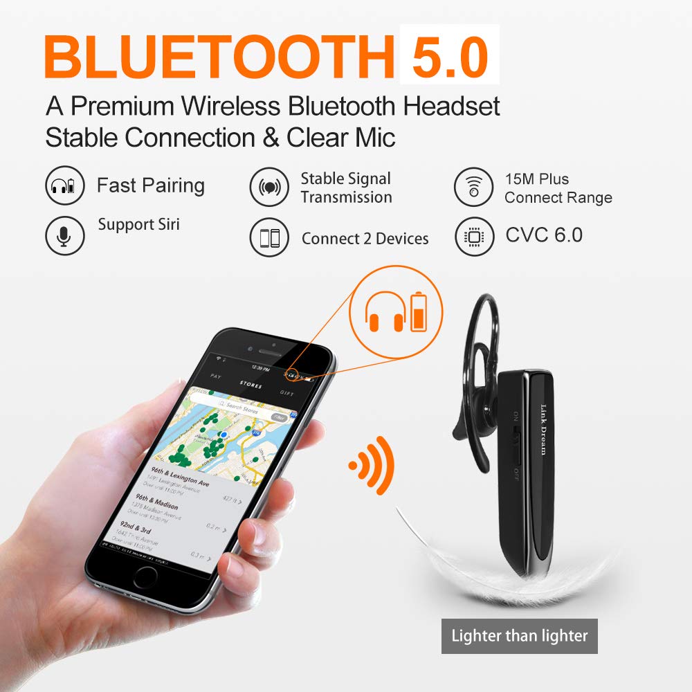 Foto 5 pulgar | Auricular Bluetooth Link Dream Inalámbrico - Venta Internacional