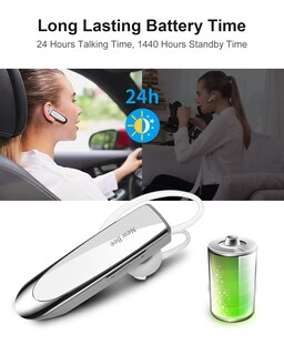 Foto 3 | Audífonos In Ear New Bee con Bluetooth-Venta Internacional