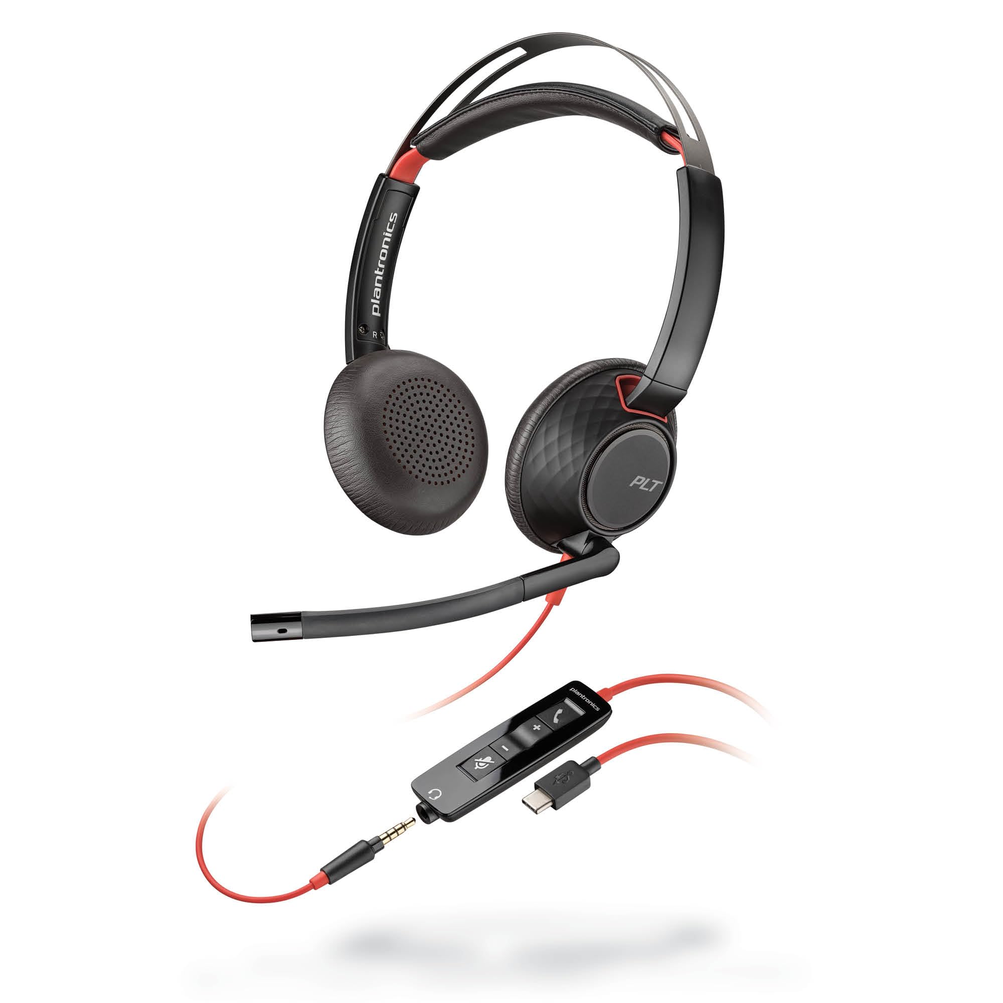 Foto 2 pulgar | Auriculares con Cable Poly Blackwire 5220 Cancelación de Ruido - Venta Internacional