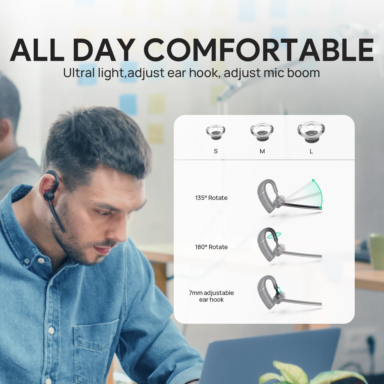 Foto 6 pulgar | Auriculares Bluetooth Yealink con Cancelación de Ruido - Venta Internacional