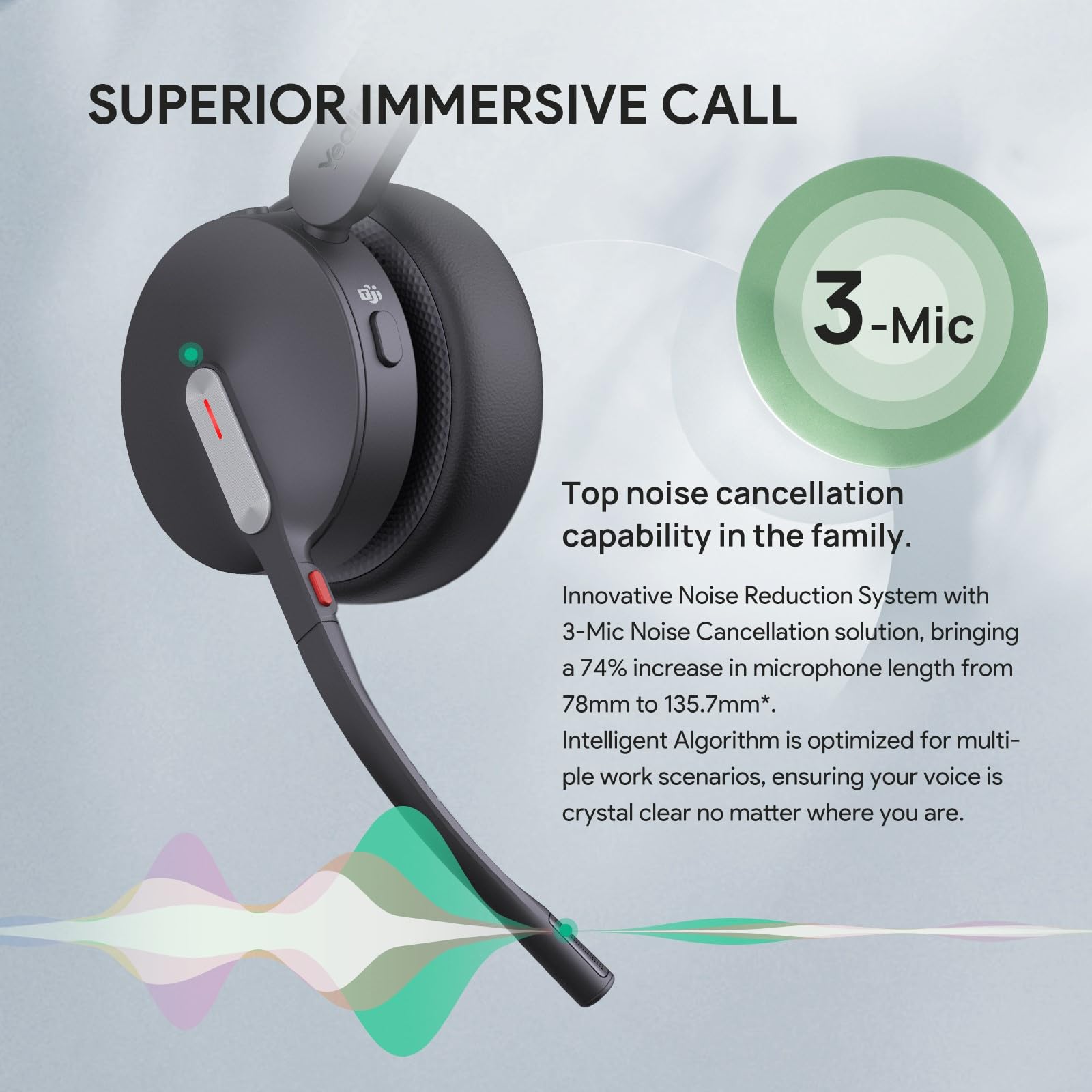 Foto 3 pulgar | Auriculares Inalámbricos Bluetooth Yealink con Micrófono - Venta Internacional