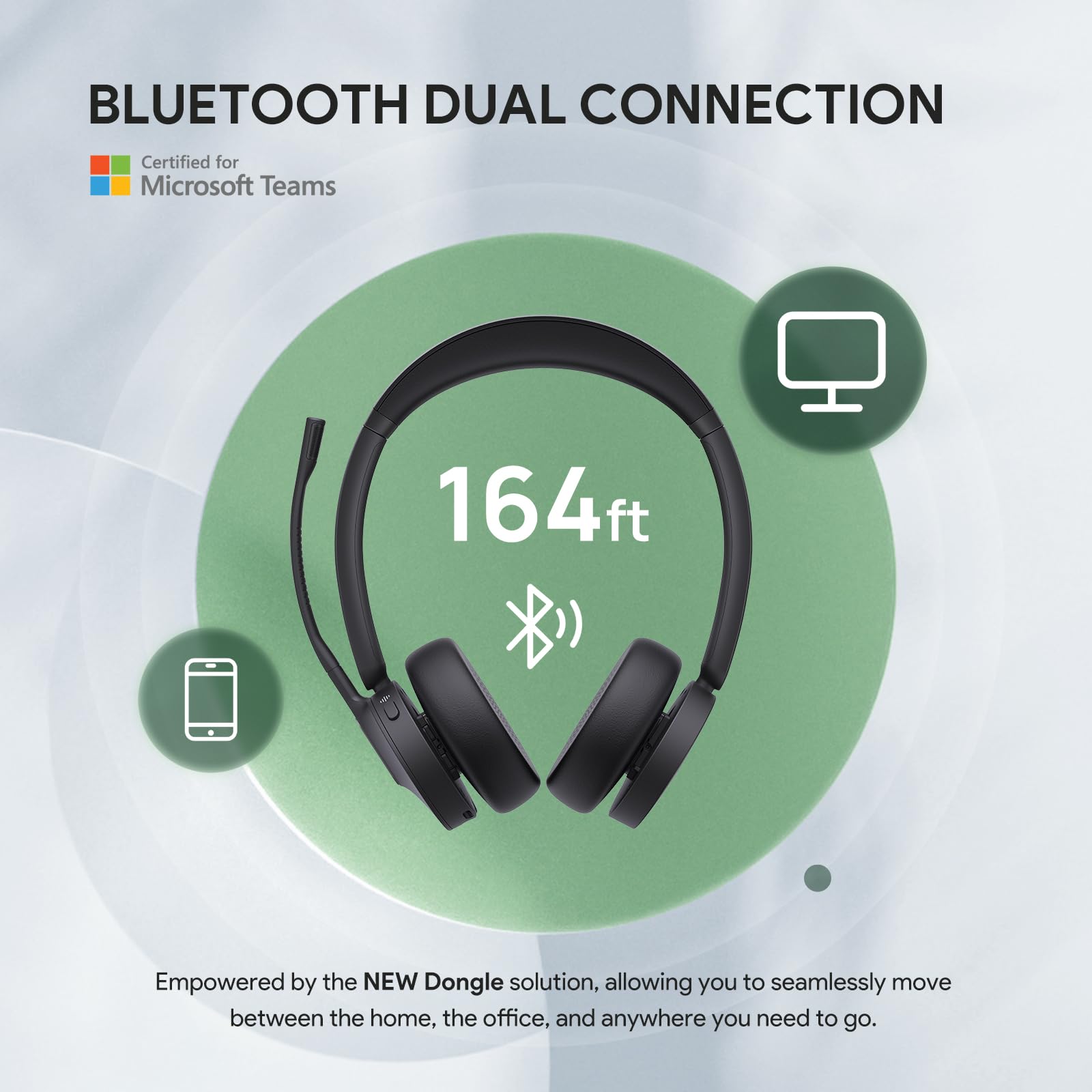 Foto 5 pulgar | Auriculares Inalámbricos Bluetooth Yealink con Micrófono - Venta Internacional