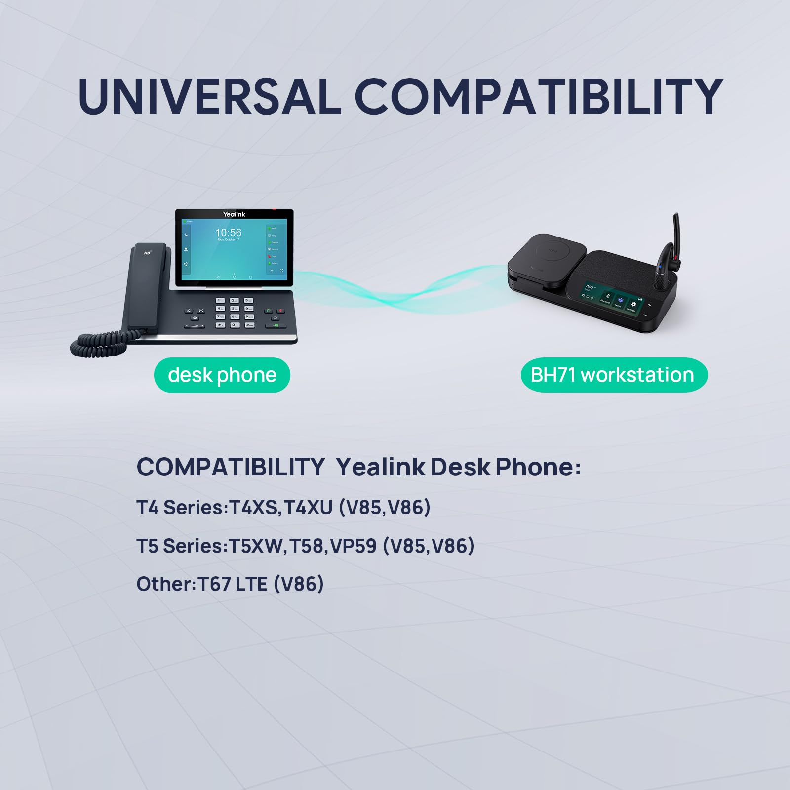 Foto 5 pulgar | Auriculares Bluetooth Yealink BH71 para Estación de Trabajo con Micrófono y Cancelación de Ruido - Venta Internacional