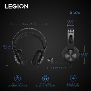 Foto 4 | Auriculares Lenovo Legion H500 Pro 7.1 Surround Sound - Venta Internacional
