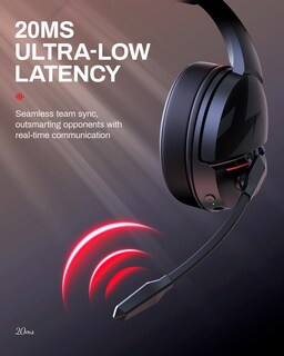 Foto 5 | Auriculares Inalámbricos Para Juegos Acer Flex De 2,4 Ghz Con Batería De 100 H - Venta Internacional.