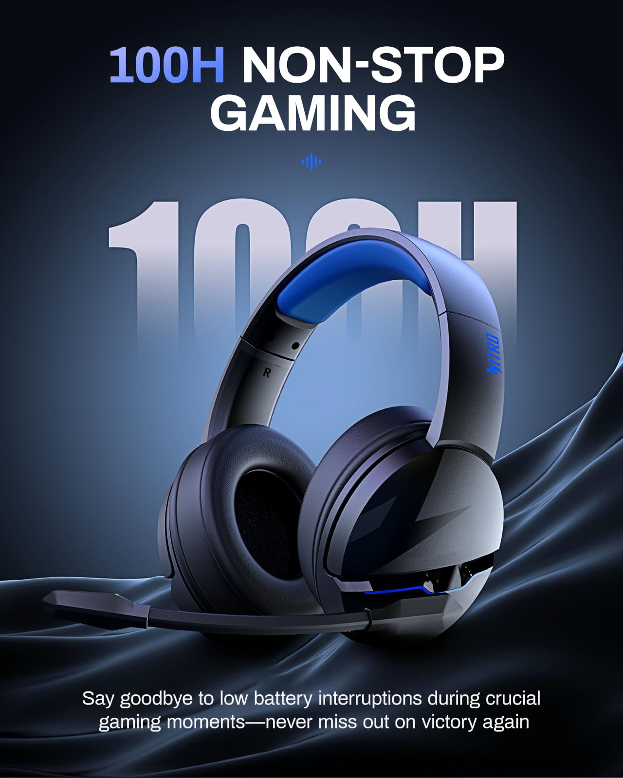 Foto 4 pulgar | Auriculares Inalámbricos Para Juegos Acer Flex De 2,4 Ghz Con Batería De 100 H - Venta Internacional.