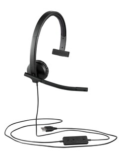 Foto 3 | Auriculares con Cable Logitech H570e Mono con Micrófono Usb con Cancelación de Ruido - Venta Internacional