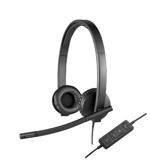 Foto 1 | Auriculares Estéreo Logitech H570e con Cable y Micrófono con Cancelación de Ruido - Venta Internacional