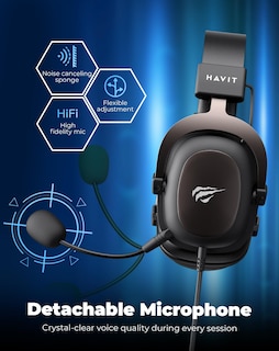 Foto 4 | Auriculares para Juegos Havit H2002d Para Ps4 Pc Ps5 Con Sonido Envolvente - Venta Internacional