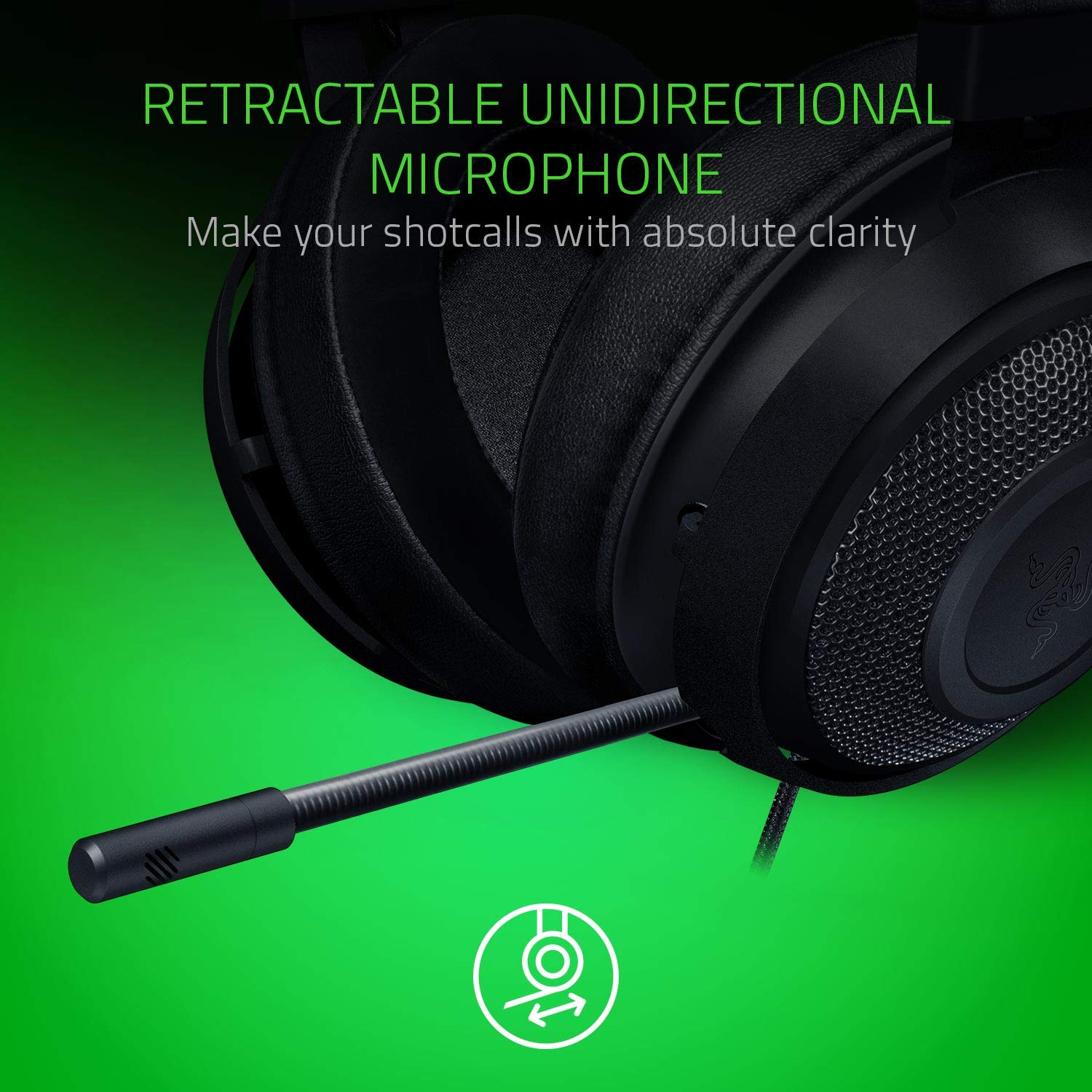 Foto 4 pulgar | Auriculares Razer Kraken Black Con Sonido Envolvente 7.1 Para Juegos - Venta Internacional