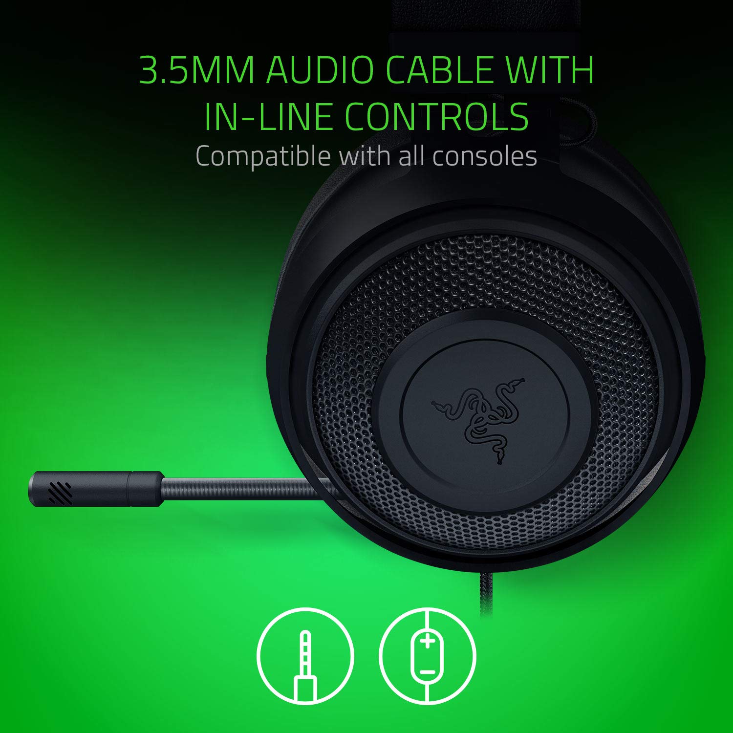 Foto 5 pulgar | Auriculares Razer Kraken Black Con Sonido Envolvente 7.1 Para Juegos - Venta Internacional