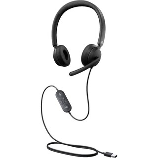 Foto 1 | Auriculares Estéreo Supraaurales Modernos De Microsoft Con Cable Y Micrófono Usb-a - Venta Internacional.