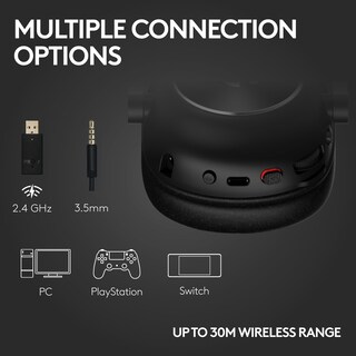 Foto 5 | Audífonos Inalámbricos Gaming Logitech G Pro X 2 Negros-Venta Internacional