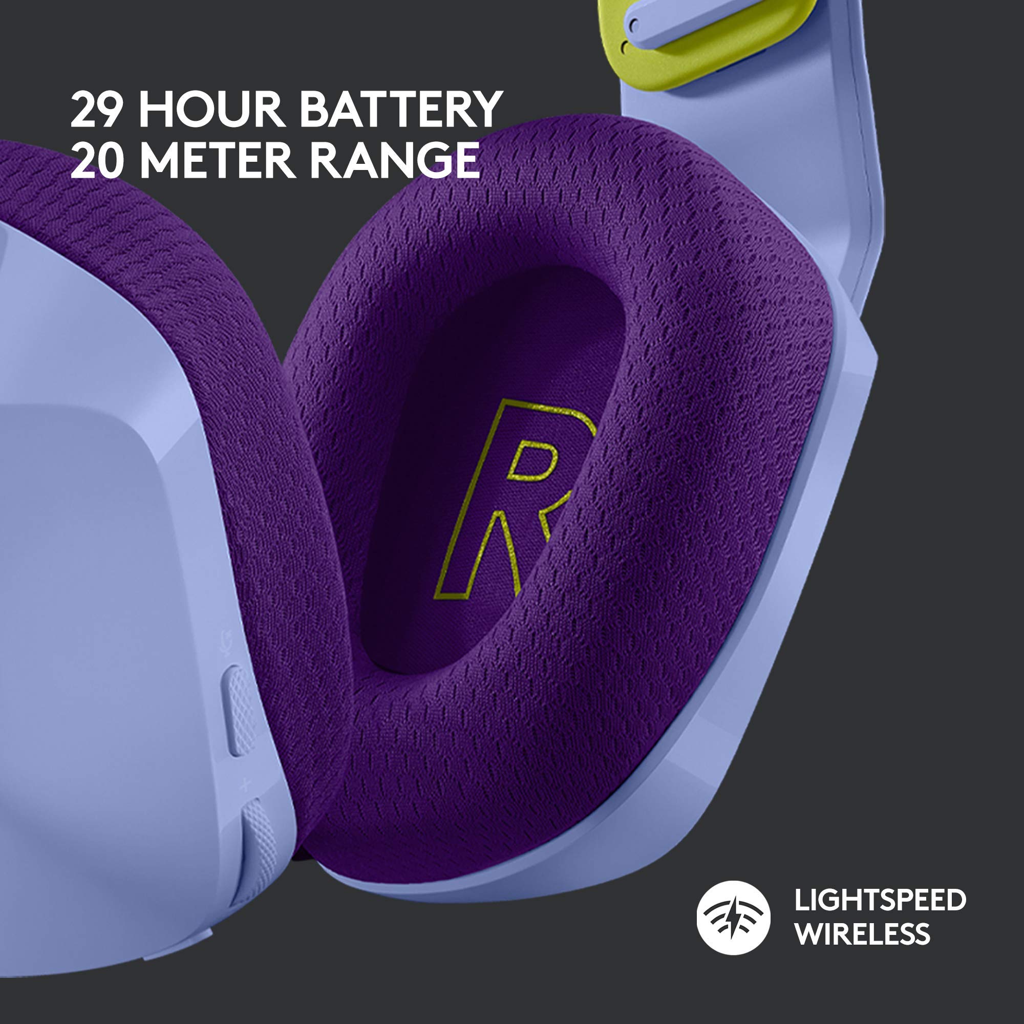 Foto 4 pulgar | Auriculares Inalámbricos Para Juegos Logitech G733 Lightspeed Lilac - Venta Internacional.