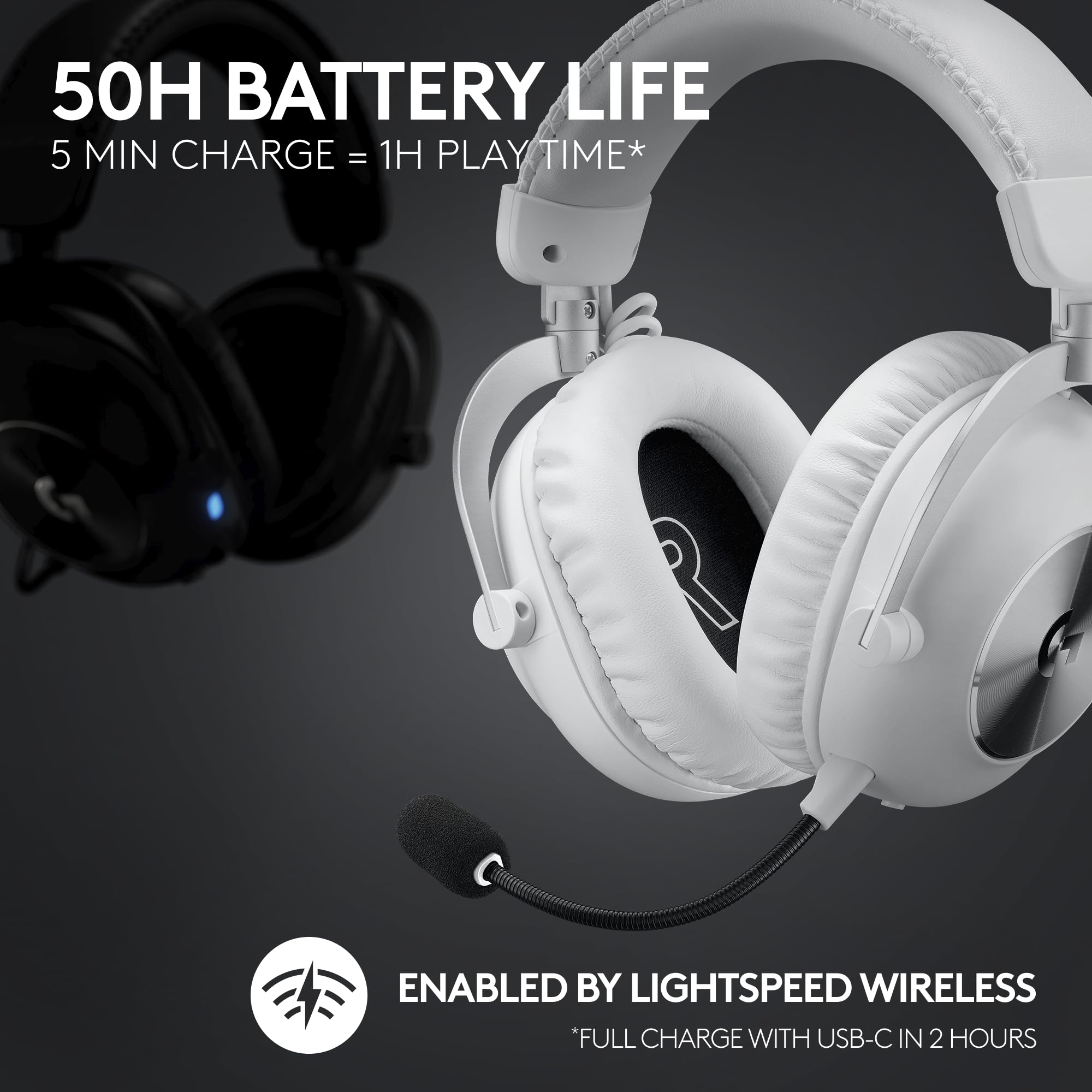 Foto 4 pulgar | Audífonos Inalámbricos Gaming Logitech G Pro X 2 Blancos-Venta Internacional