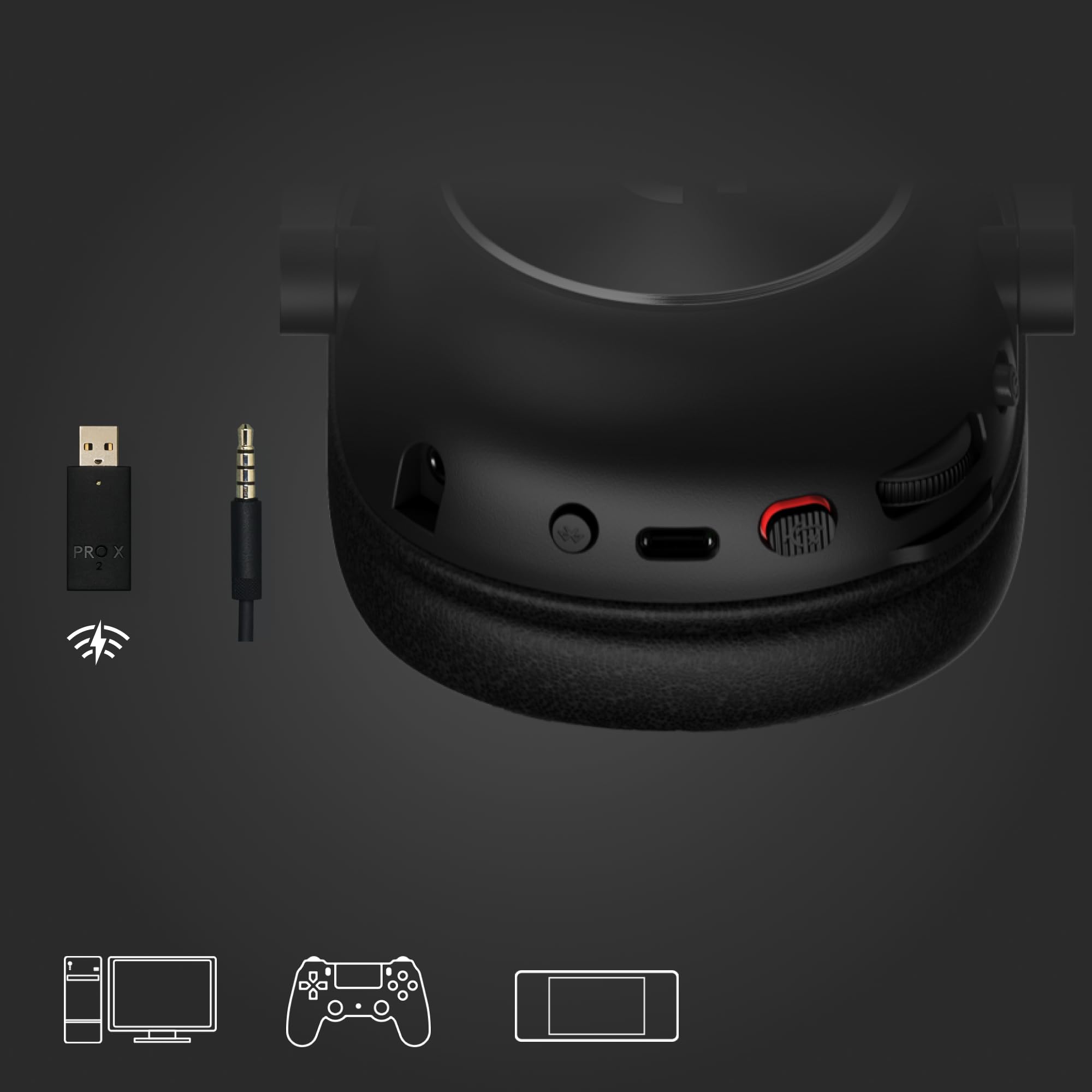 Foto 6 pulgar | Auriculares Inalámbricos para Juegos Logitech G Pro X 2 Negros - Venta Internacional