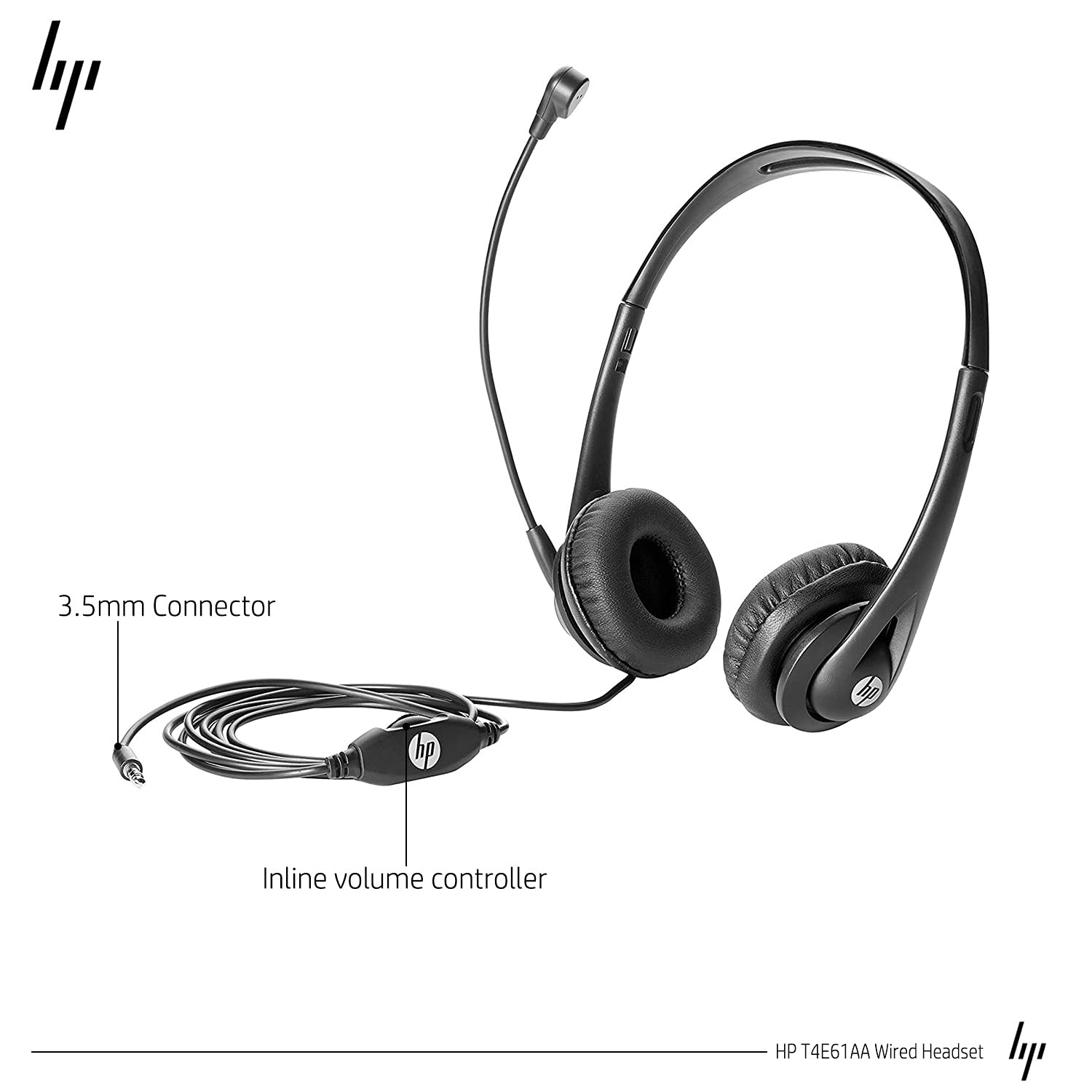 Foto 3 pulgar | Auriculares Hp con Micrófono con cable y Micrófono para Pc- Venta Internacional