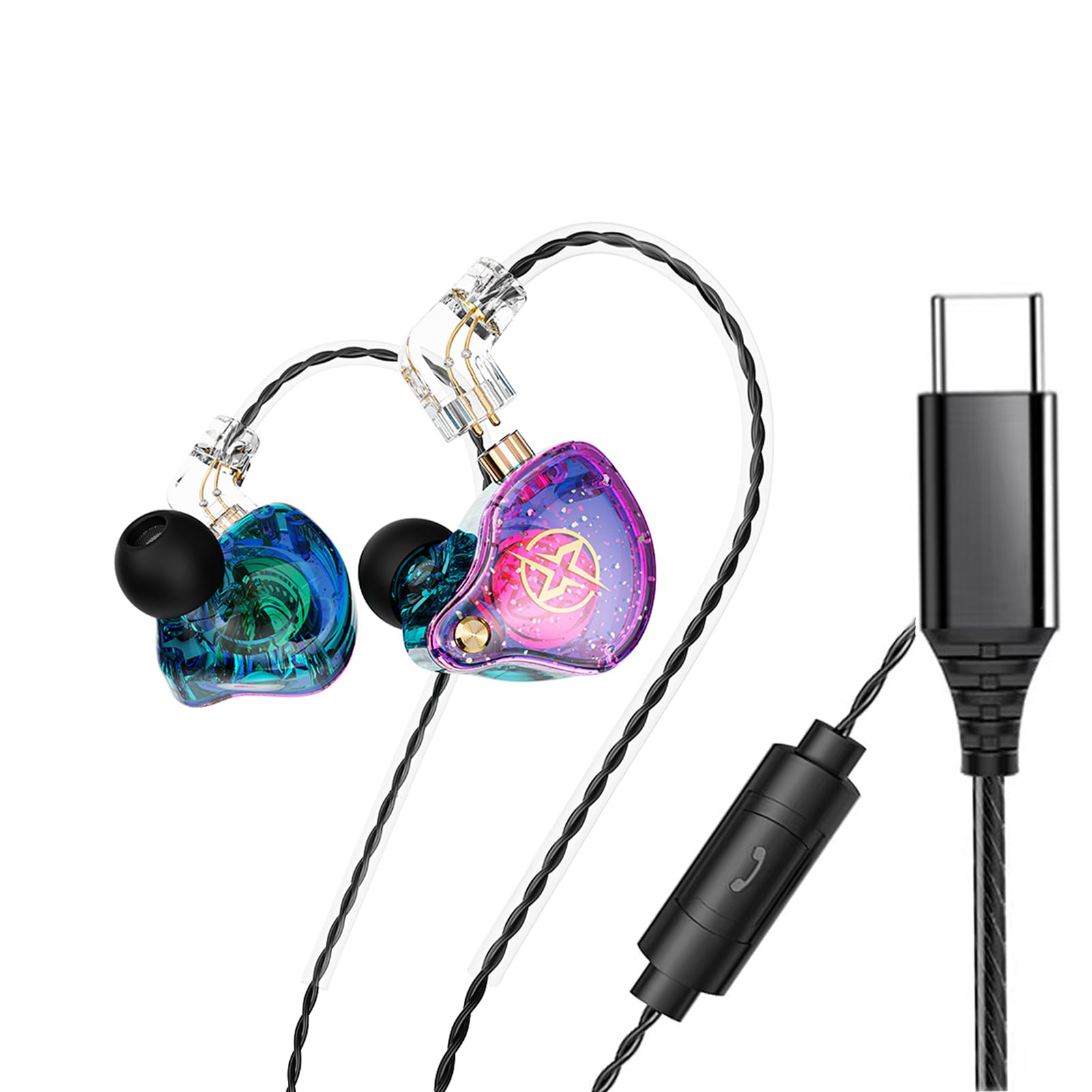 Foto 2 pulgar | Auriculares Intraurales Hifi Dx2 Con Controlador Magnético Compuesto De 10 Mm - Venta Internacional.