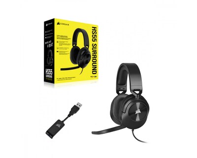 Foto 2 | Audífonos Gamer Corsair HS55 Surround 7.1 Alámbricos Negro