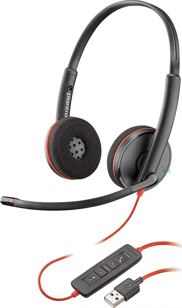 Foto 2 pulgar | Auriculares Plantronics Blackwire 3220 con Cable de Doble Oído y Micrófono Boom - Venta Internacional