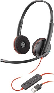 Foto 1 | Auriculares Plantronics Blackwire 3220 con Cable de Doble Oído y Micrófono Boom - Venta Internacional