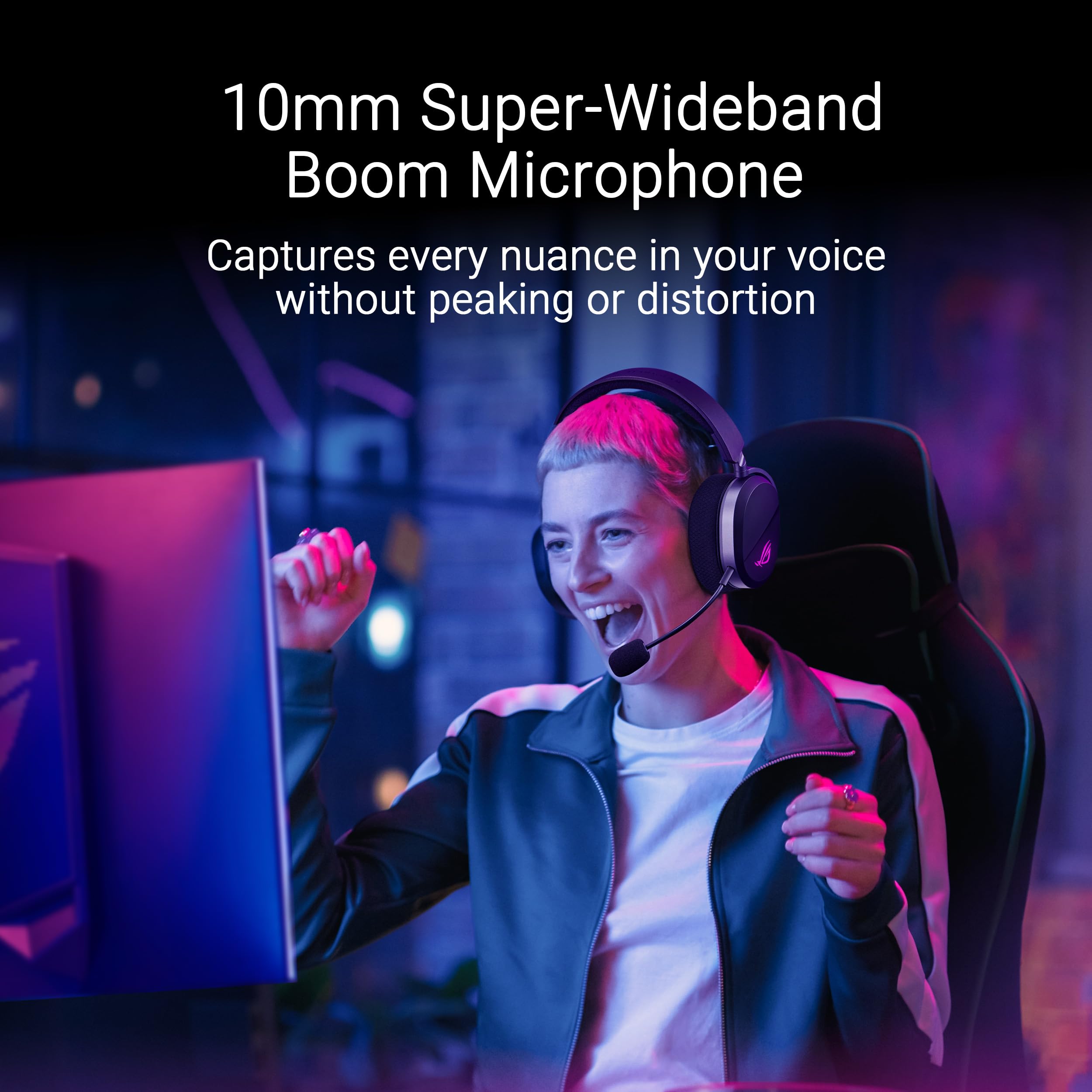 Foto 8 pulgar | Auriculares Inalámbricos  Asus Rog Pelta Bt Usb-c Negros 309g - Venta Internacional