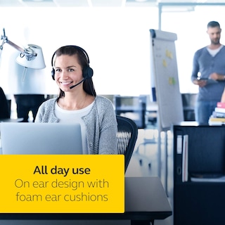 Foto 4 | Auriculares Jabra Evolve 20 Microsoft Lync Estéreo Negros - Venta Internacional