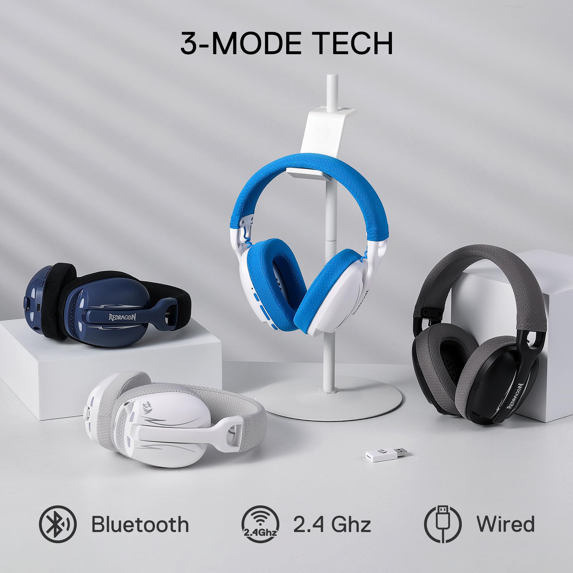 Foto 3 pulgar | Auriculares Para Juegos Redragon H878 Wireless 7.1 Surround Sound - Venta Internacional.