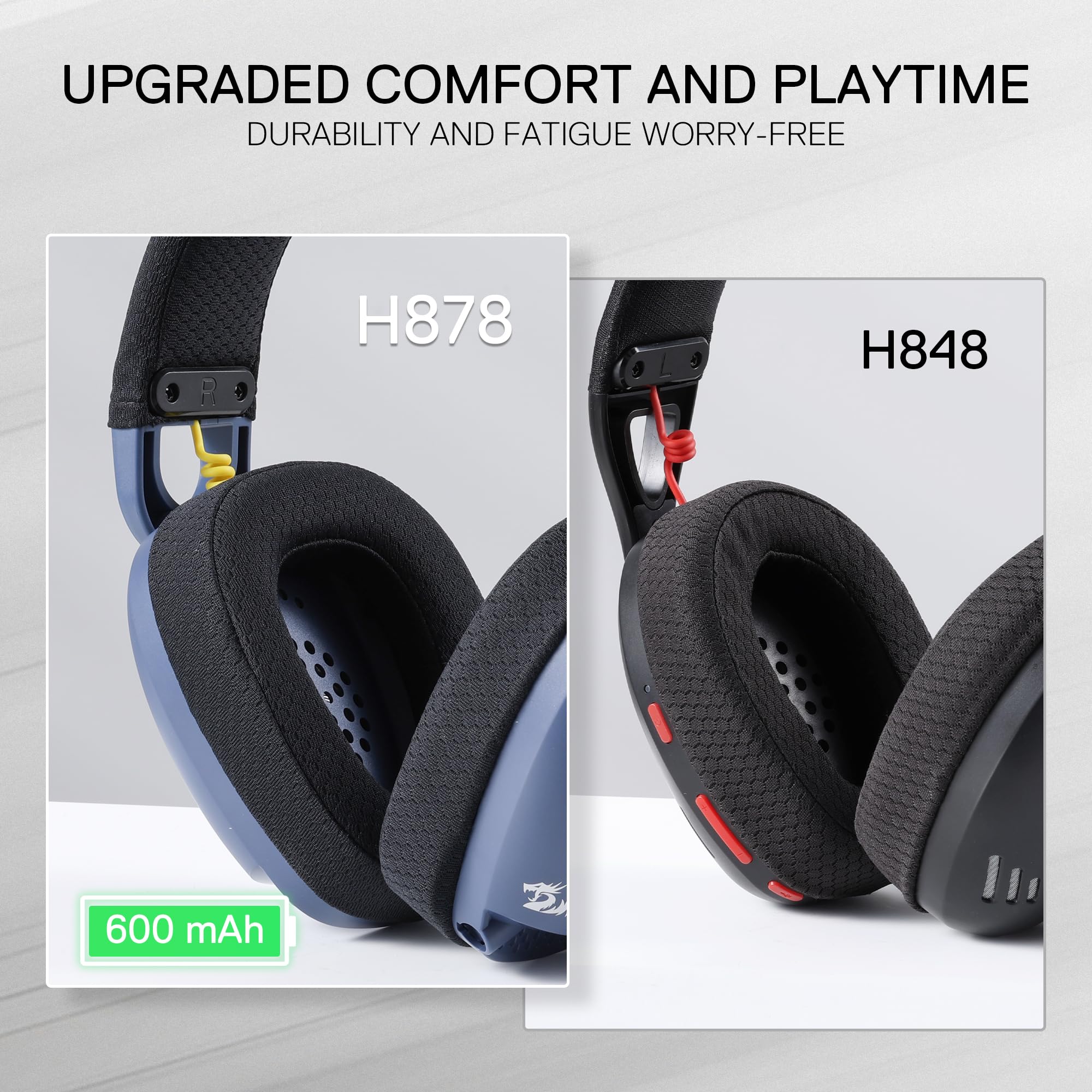 Foto 6 pulgar | Auriculares Para Juegos Redragon H878 Wireless 7.1 Surround Sound - Venta Internacional.