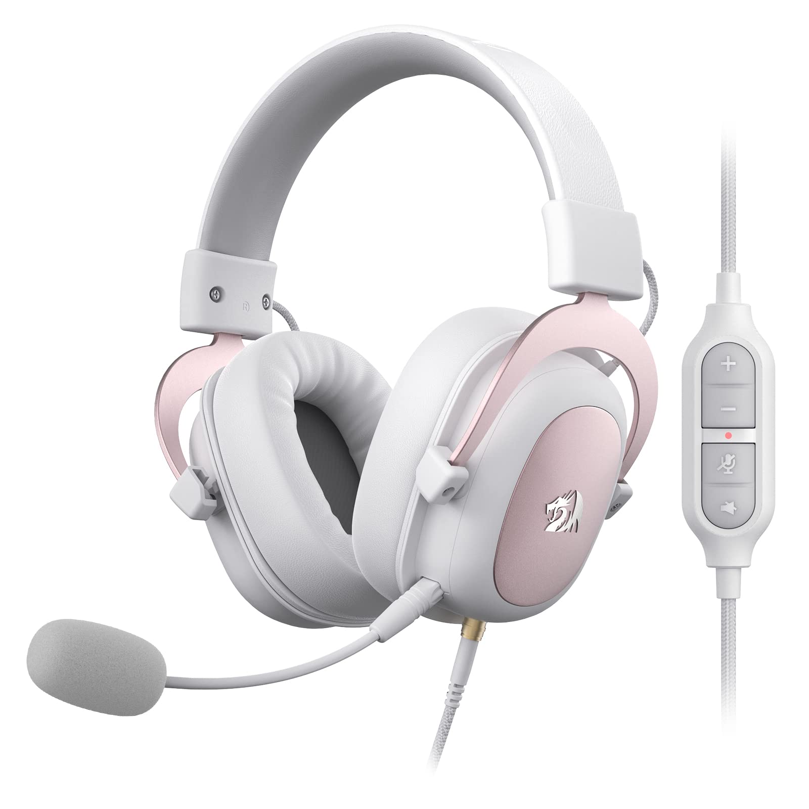 Foto 2 pulgar | Auriculares Para Juegos Redragon H510 Zeus White 7.1 Surround Sound - Venta Internacional.