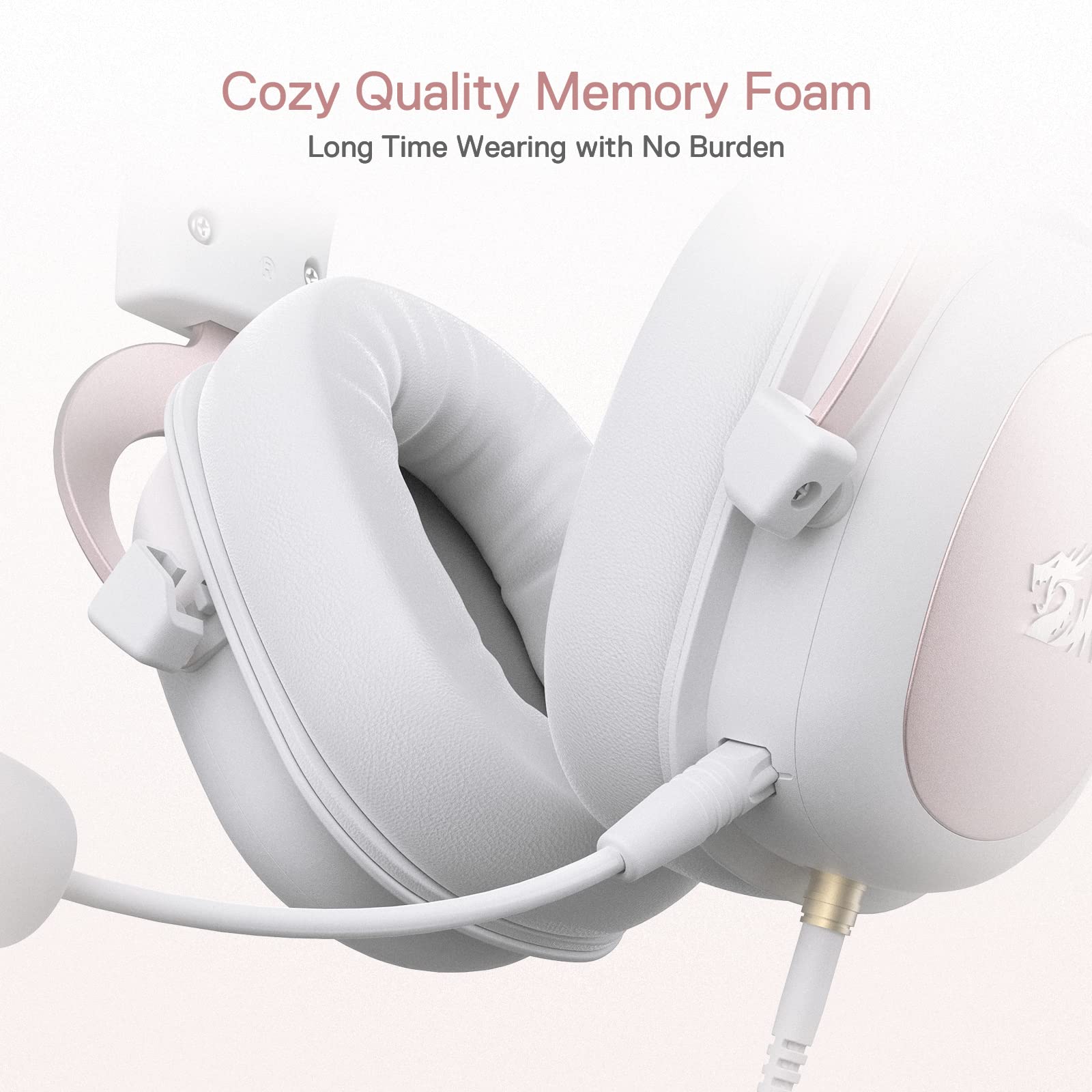Foto 8 pulgar | Auriculares Para Juegos Redragon H510 Zeus White 7.1 Surround Sound - Venta Internacional.