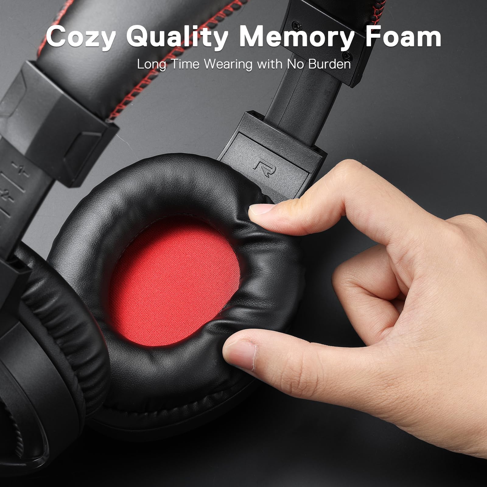 Foto 6 pulgar | Auriculares para Juegos Redragon H211 Cronus Black con Cable y RGB - Venta Internacional