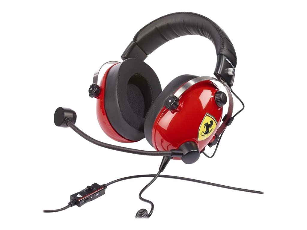 Foto 2 pulgar | Auriculares Thrustmaster T.racing Scuderia Ferrari Edición Dts - Venta Internacional