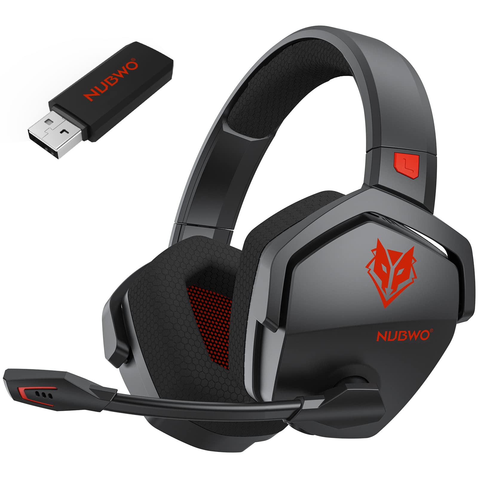 Auriculares Inalámbricos Para Juegos Nubwo G06 Dual Con Micrófono Ps5 Ps4 Pc - Venta Internacional.