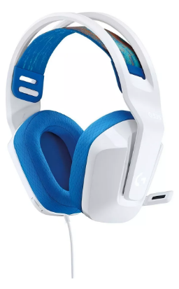Foto 3 pulgar | Aaudifonos de Diadema Logitech G335 3.5 mm Discord Pc Xbox Ps Blanco